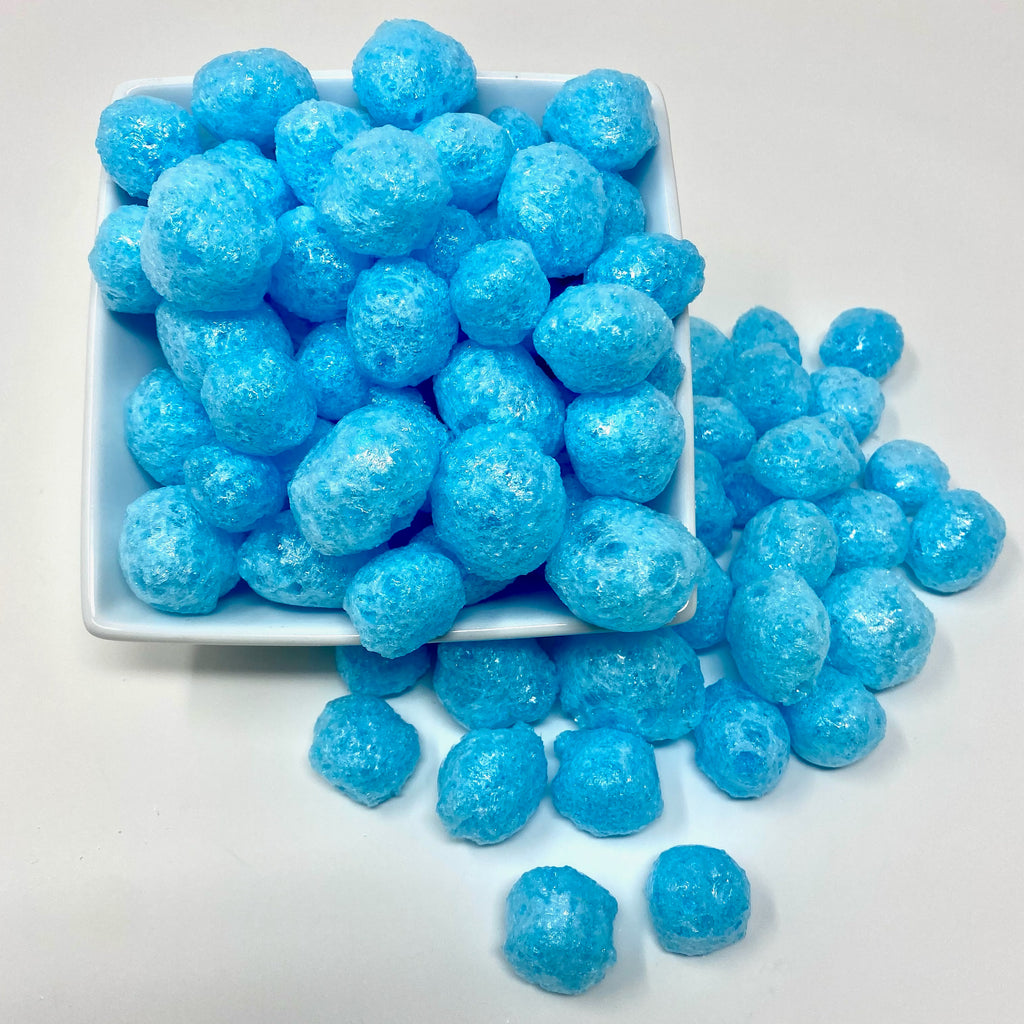 Freeze Dried Blue Raspberry Candy Puffs