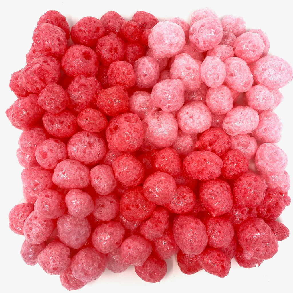 Freeze Dried All Red Candy Puffs