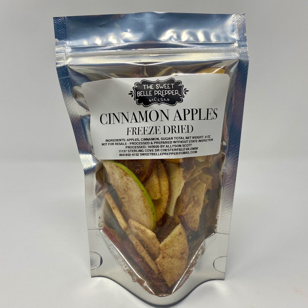 Freeze Dried Cinnamon Apples